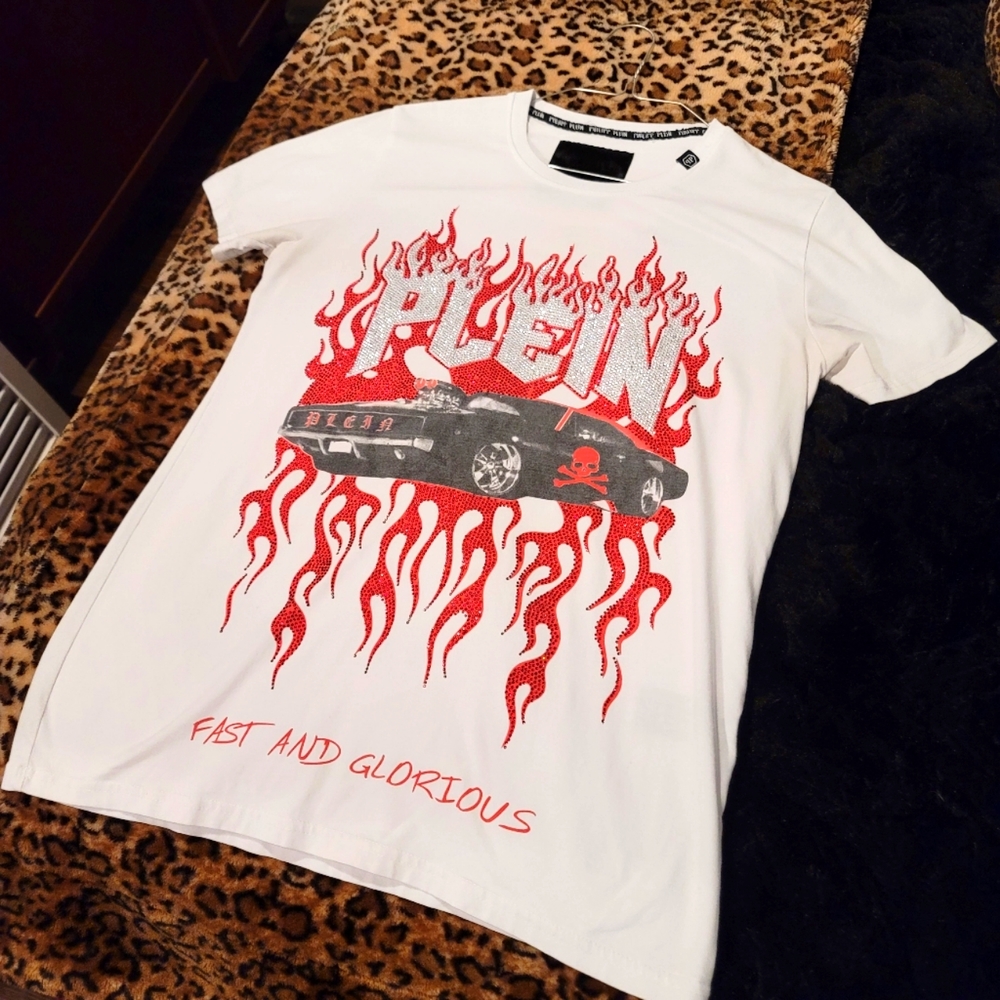 Philipp Plein Crystal tshirt! M